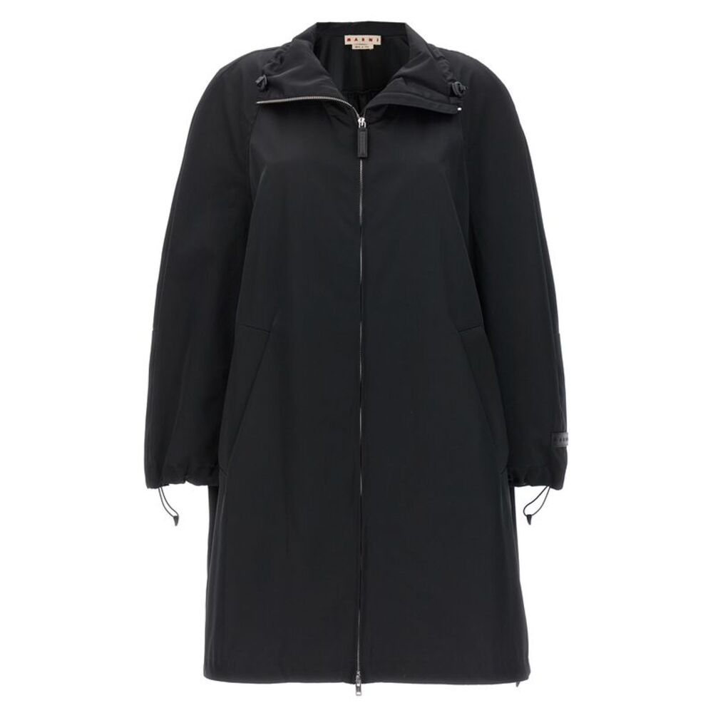 Marni Black Polyester Women's Parka
